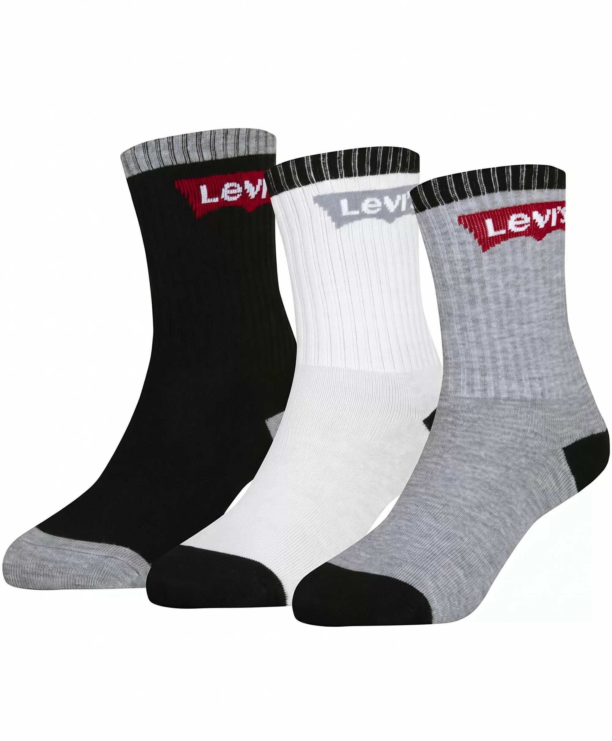 Levi's 3 pk sokker jr Multi-farget 9år