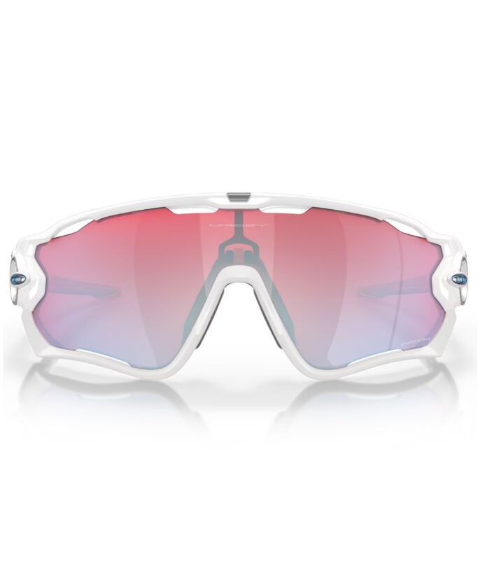 Oakley Jawbreaker Polished white Prizm snow sapphire