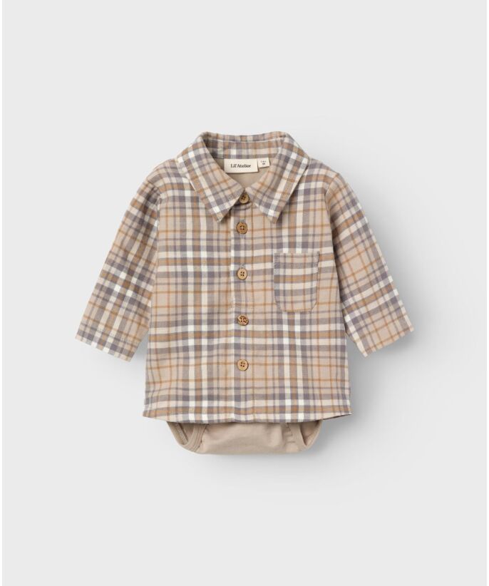 Lil Atelier Damien body skjorte