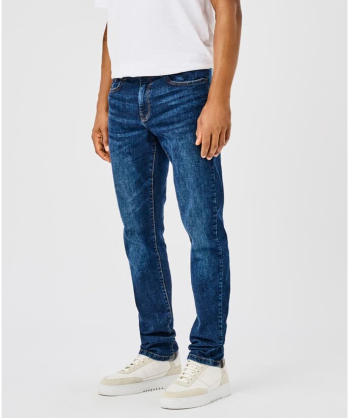 Mørkblå denim
