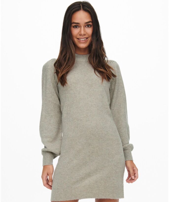 JDY Rue L/S Høyhalset Kjole