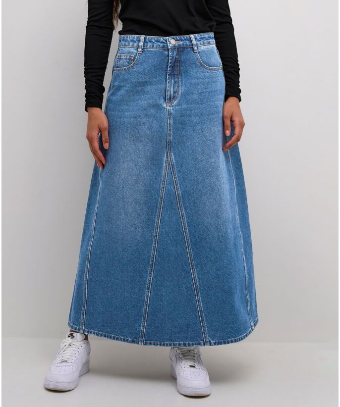 Kaffe Hera Denim Skjørt