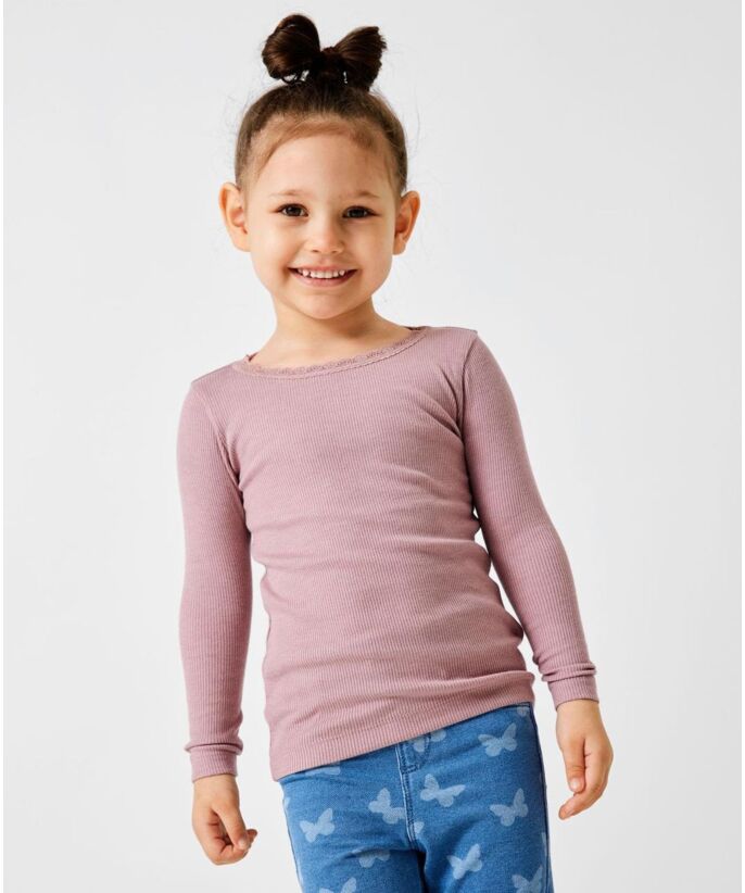 Name it Basic langermet topp