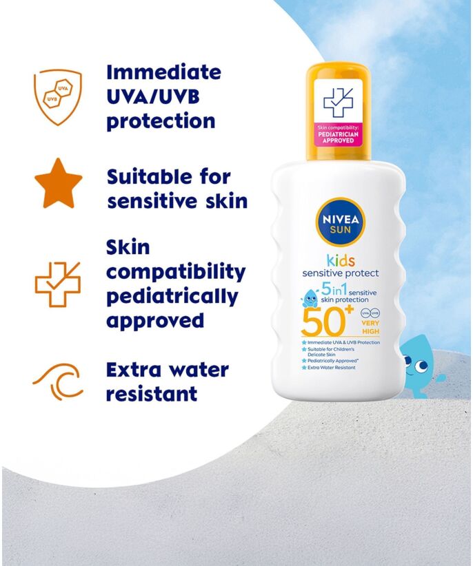 Nivea Sun Sense Kids Spray SPF50