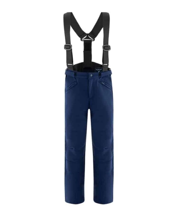 WoolLand Trysil skibukse Barn med avtagbare seler