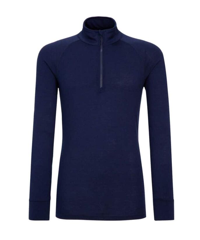 WoolLand  Rena Top Half zip Herre