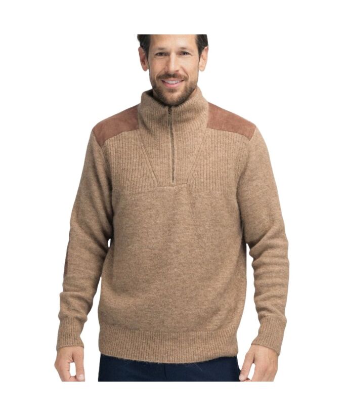 WoolLand Loen Alpaca Strikkegenser Herre