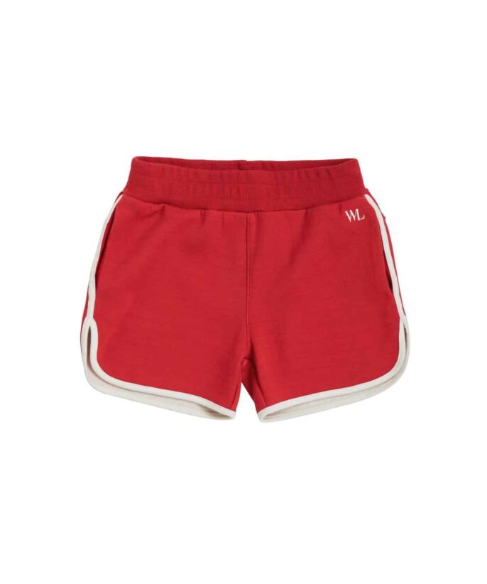 WoolLand  Risør Shorts Tomato Puree Kids