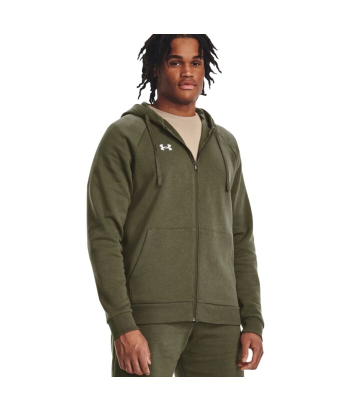 Under Armour  Ua Rival Fleece Fz Hoodie Herre