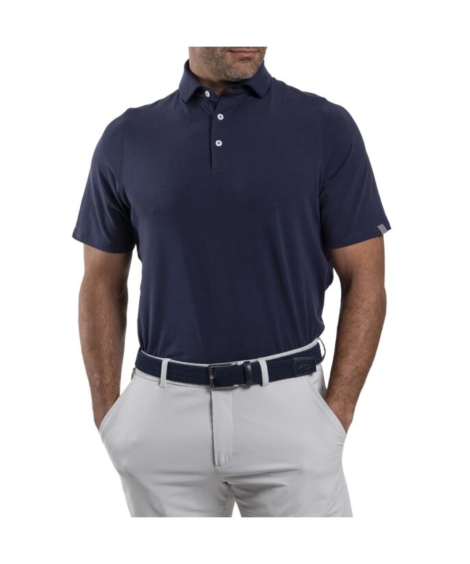 Kjus Men Hollow Pima Polo S/S