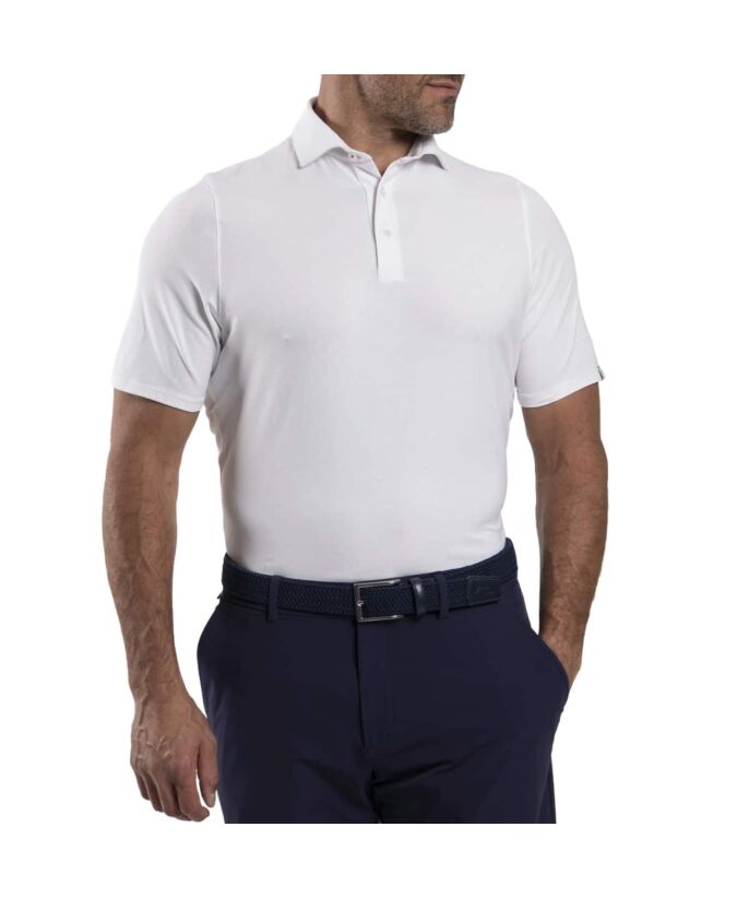 Kjus Men Hollow Pima Polo S/S