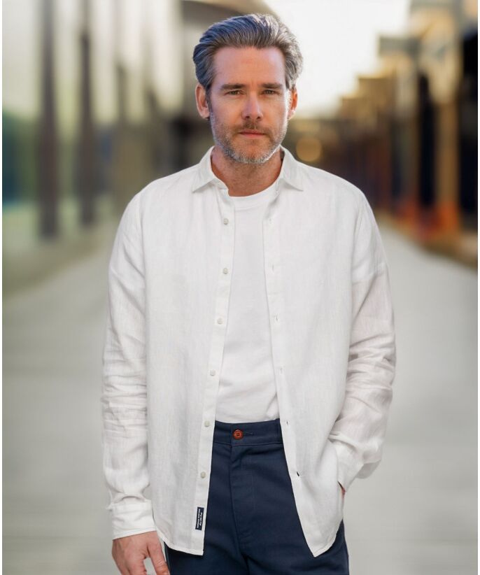 Superdry Causual Linen skjorte