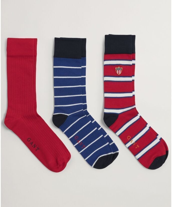 Gant Banner Shield Socks 3 pk