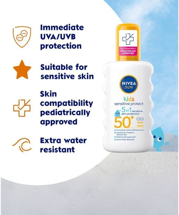 Nivea Sun Sense Kids Spray SPF50