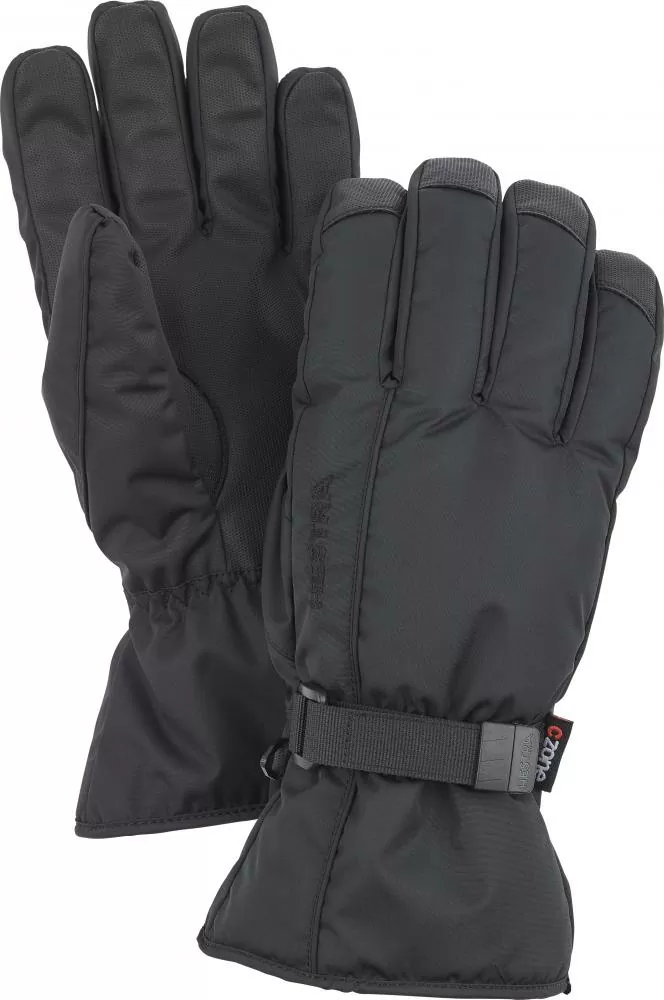Isaberg CZone Sr - 5 finger - 100 Svart, 8